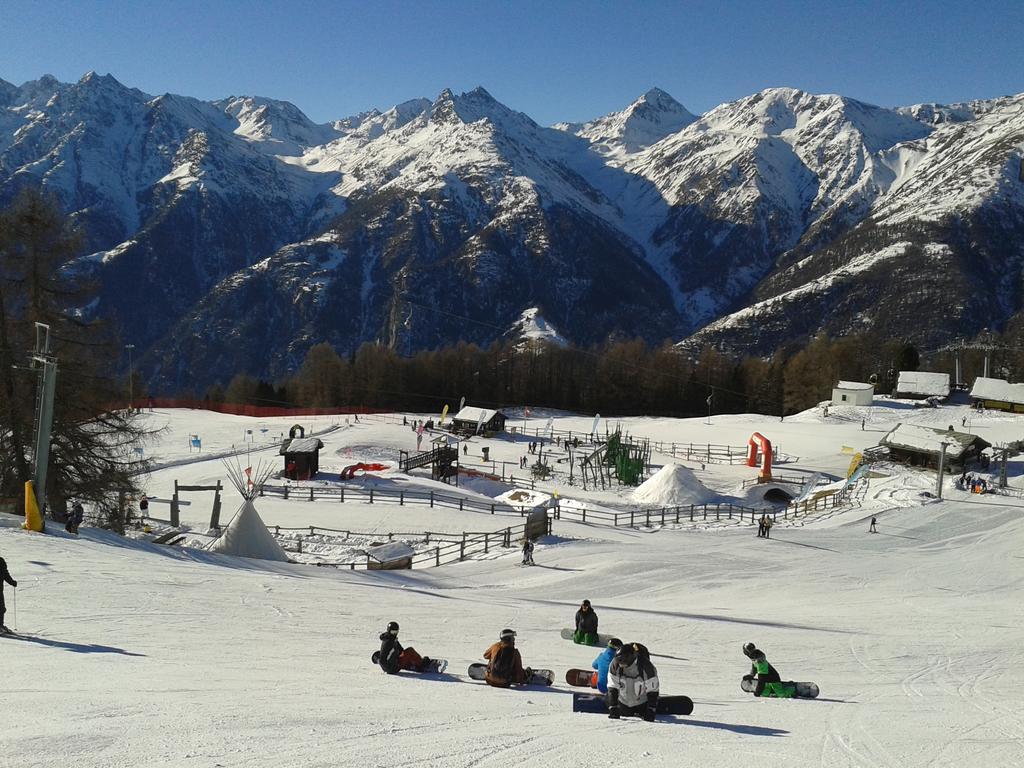Chalet Schneevogul Grächen Exteriör bild