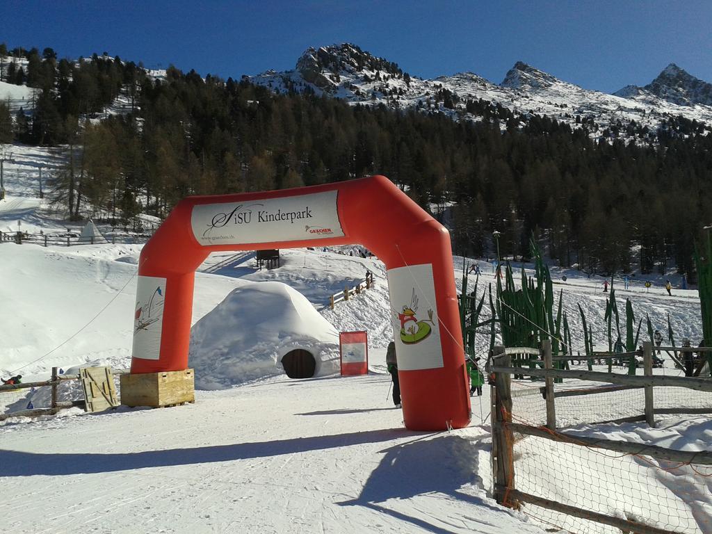 Chalet Schneevogul Grächen Exteriör bild