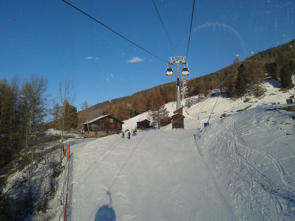 Chalet Schneevogul Grächen Exteriör bild